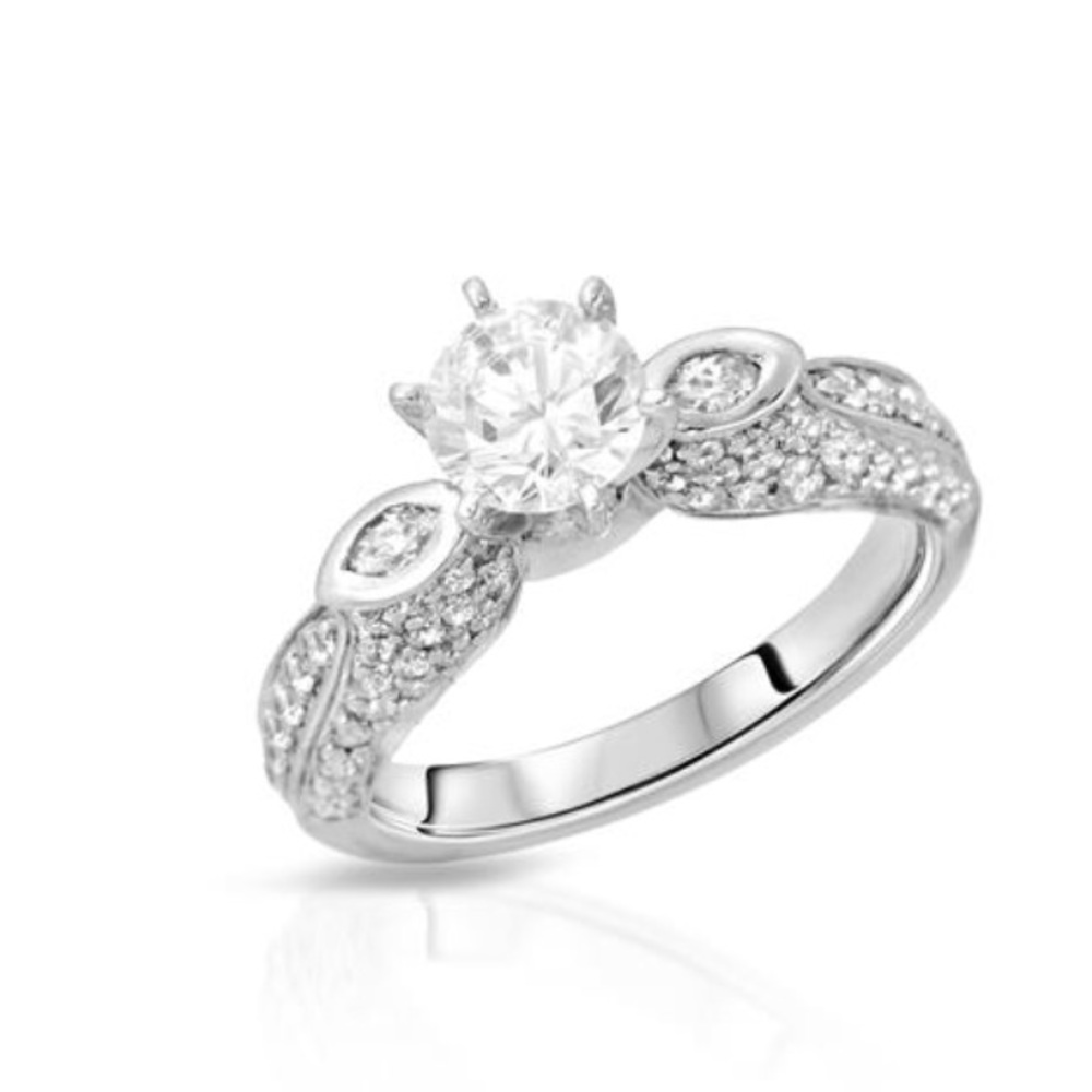 New Solitaire Ring with Cubic Zirconia 925